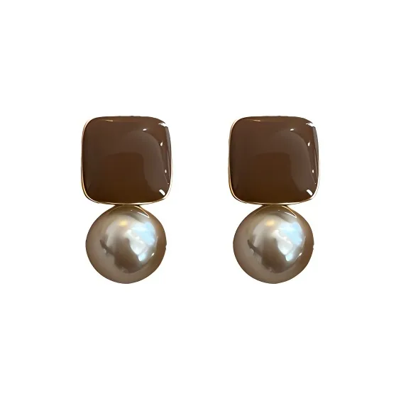 Yiru Copper Alloy Earrings Women's-0