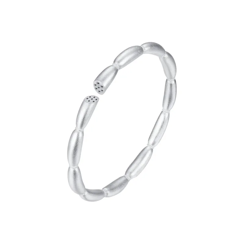 Nine Music 999 Fine Silver Bangles Unisex-0