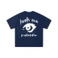 Navy Blue-White