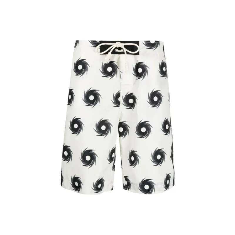 PALM ANGELS Casual Shorts Men White-0