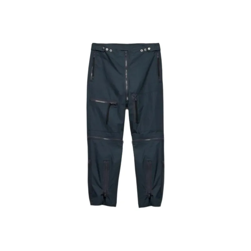 PRADA SS25 Casual Pants Men's Lead Gray-0