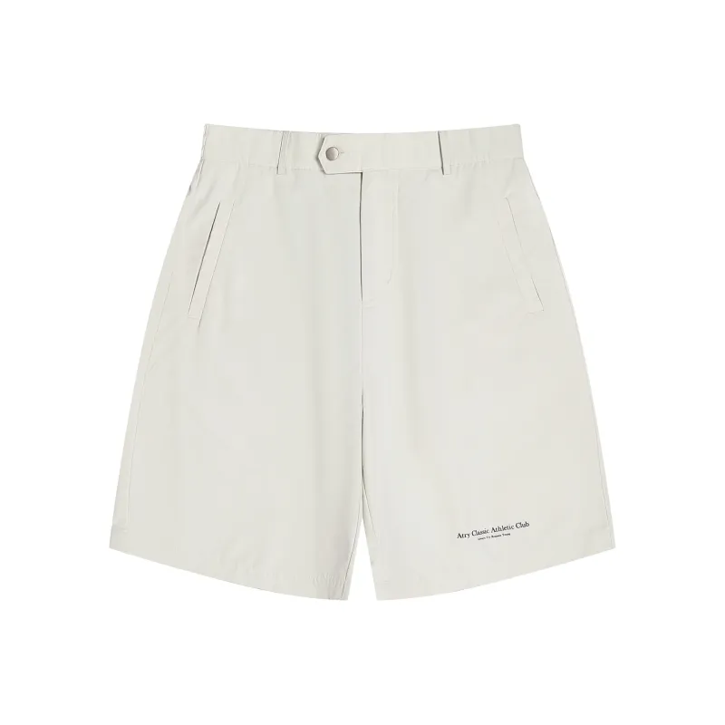 Atry Alphabet Slogan Series Casual Shorts Unisex-5