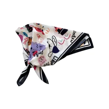 MUSTKOO Silk Scarves Unisex