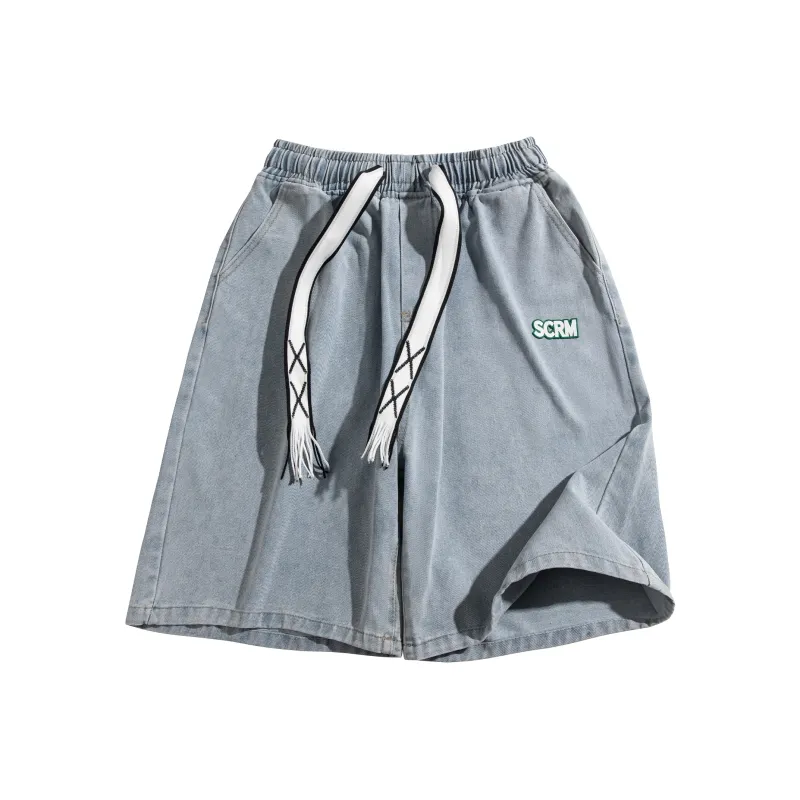 SCRM Denim Shorts Unisex-0