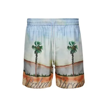 AMIRI Dinosaur Silk Shorts Webster Exclusive