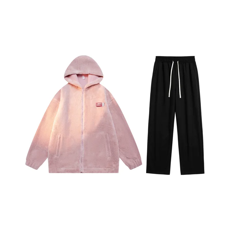 LOADINGFILES Wool Sweaters Set Unisex-12