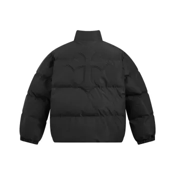 404MOB GANG Puffer Jacket Unisex Black