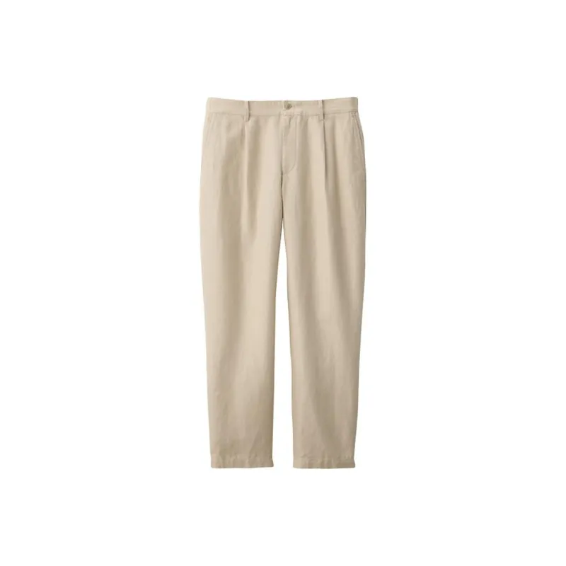 MUJI Hemp Collection Casual Pants Men-1