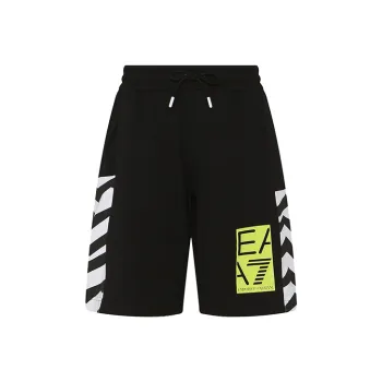 EMPORIO ARMANI EA7 SS23 Casual Shorts Men's Black
