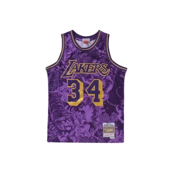 Mitchell Ness Basketball Jerseys Men Purple