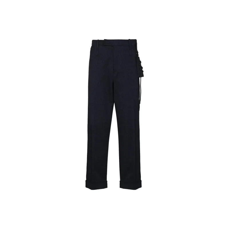 CRAIG GREEN Uniform Lace up Trousers-0