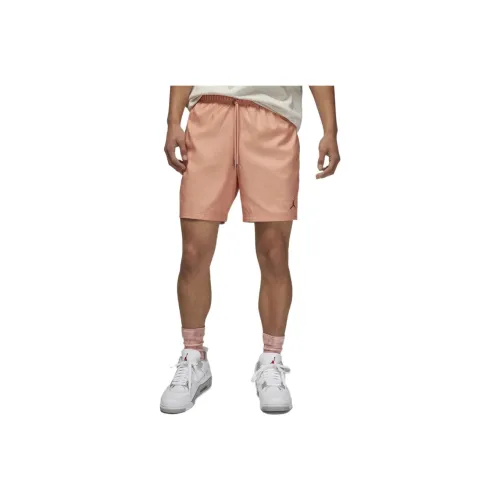 JORDAN Casual Shorts Men Orange Pink
