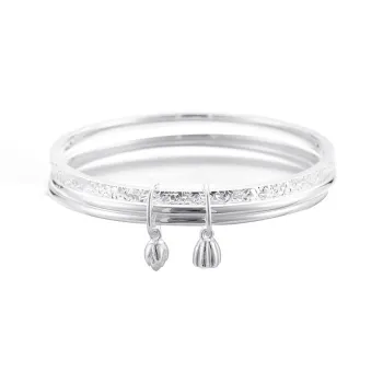 HAOYINFANG 999 Fine Silver Sterling Silver Bracelets Women's