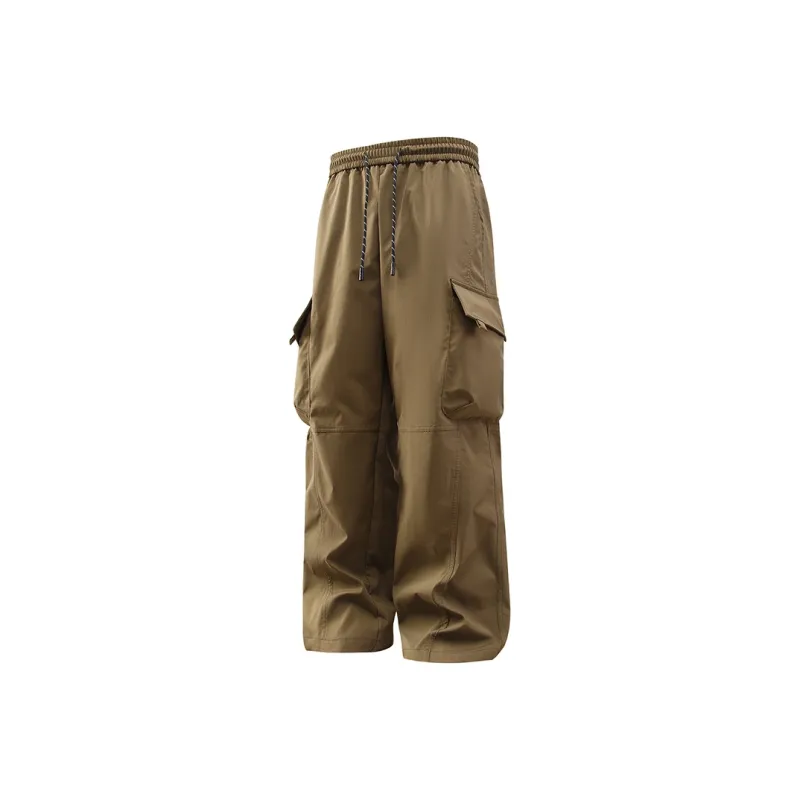 MIIOW Casual Pants Unisex Twilight Mountain Purple-12