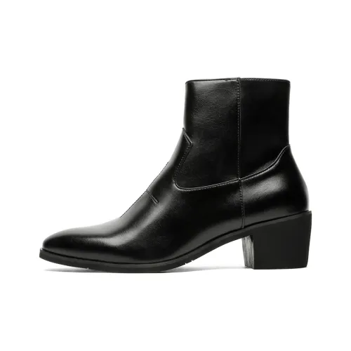 ACEMICKY Ankle Boots Men's Black