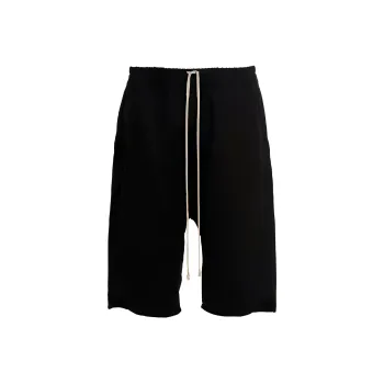 RICK OWENS Casual Shorts Men Black