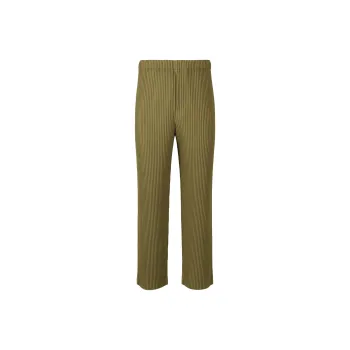 ISSEY MIYAKE Casual Pants Men's Olive Khaki
