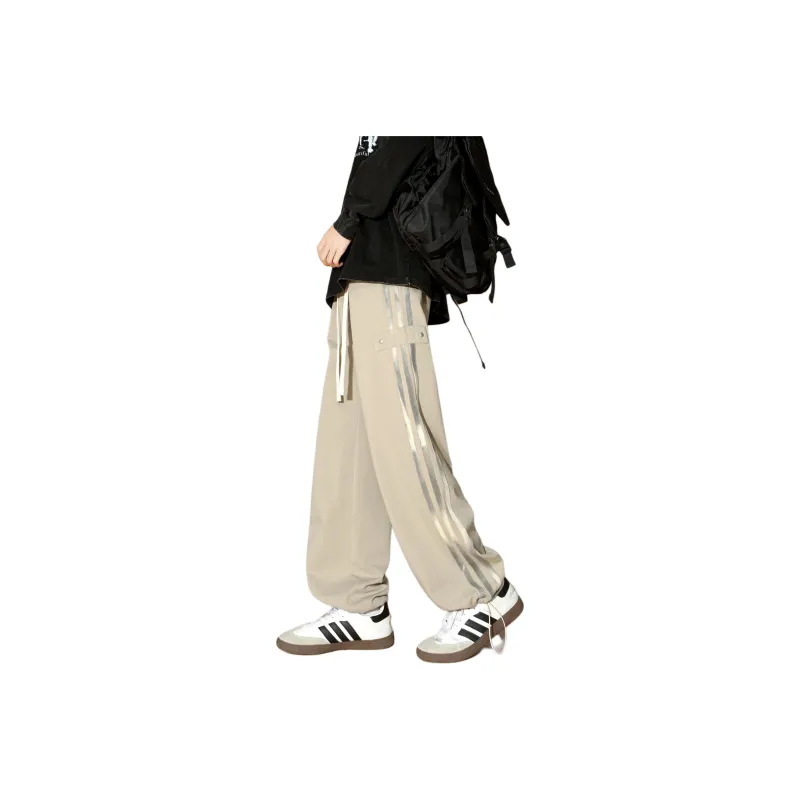 NEAR HERE Casual Pants Unisex Lotus Color-10