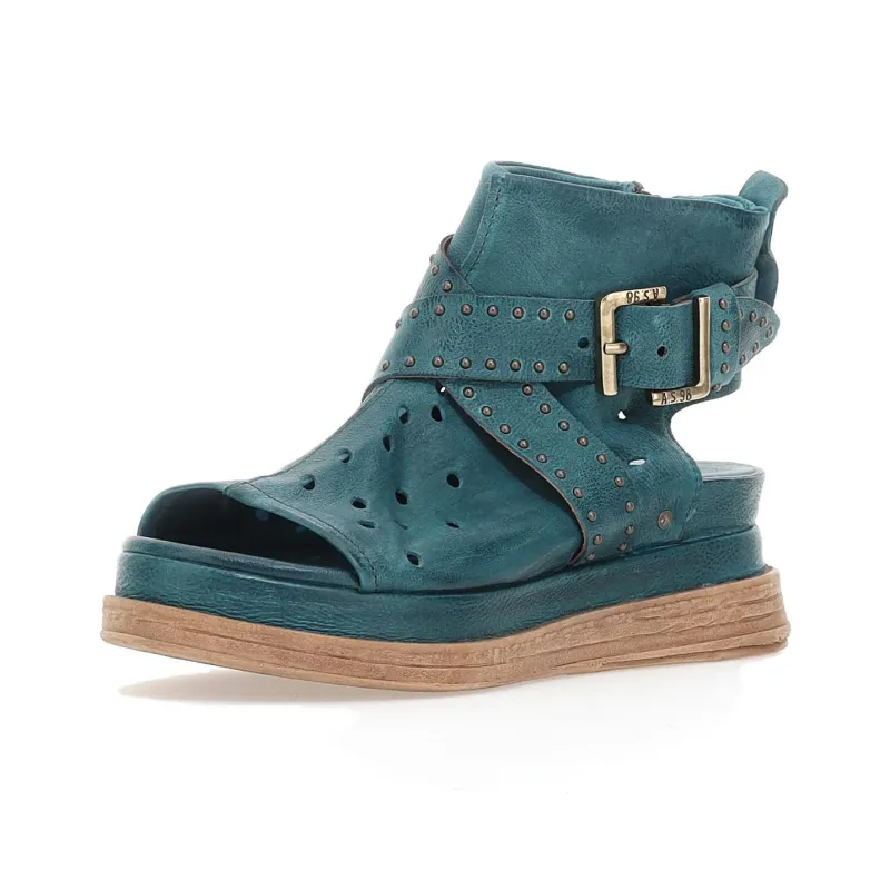 AirStep Lagos 2.0 Roman Sandals 5.5cm Women's Blue-2