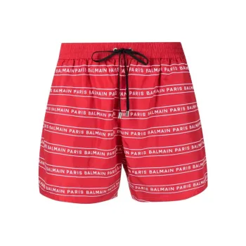 BALMAIN Casual Shorts Men's Red