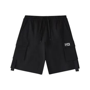 FILA FUSION Casual Shorts Men Undercurrent Black