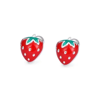 ZWU Sterling Silver Hoop Earrings For Stretching Earlobes Women's