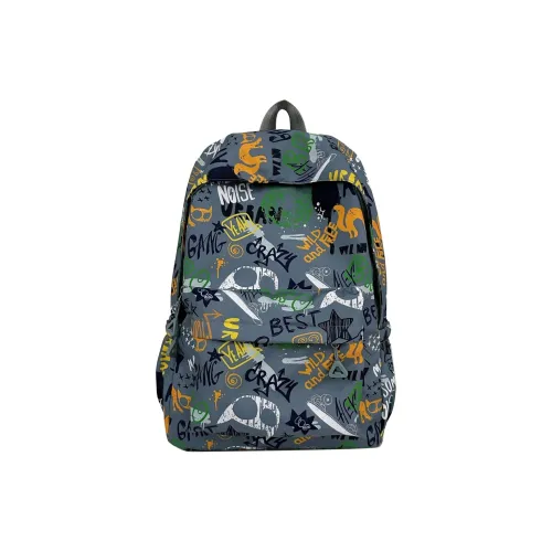 SUN EARTH &U Polyester Backpack Unisex Multicolor