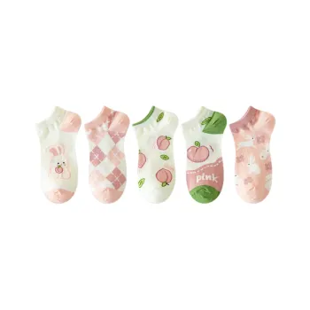 Yalu Ankle Socks Women's 5 Pack