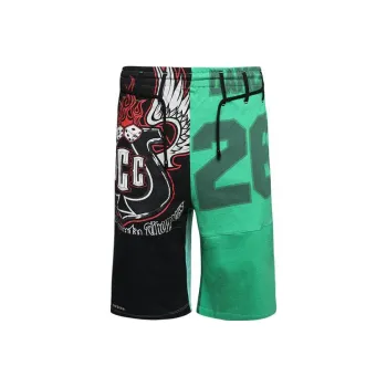 Marine Serre Casual Shorts Men Bright Green