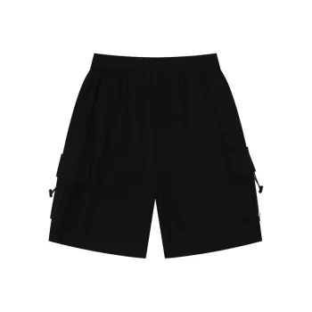 Heartboon Cargo Shorts Unisex Black