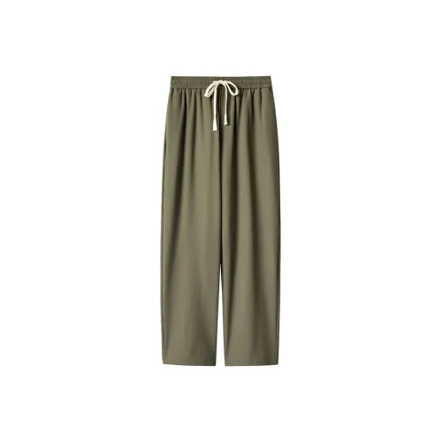 WILLIAM FOX&SONS Casual Pants Men's Fruit Wood Green