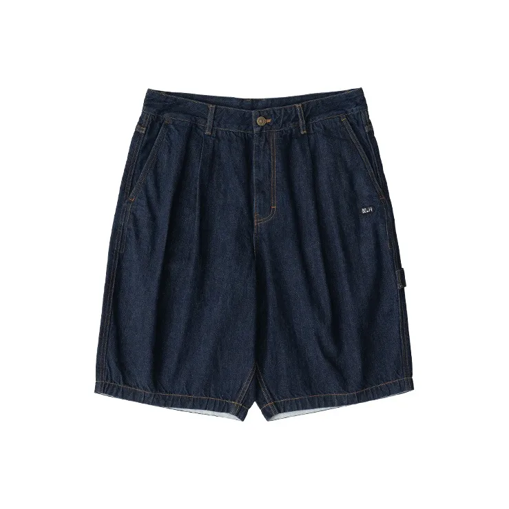 Halfwayhouse Denim Shorts Men's Blue-0
