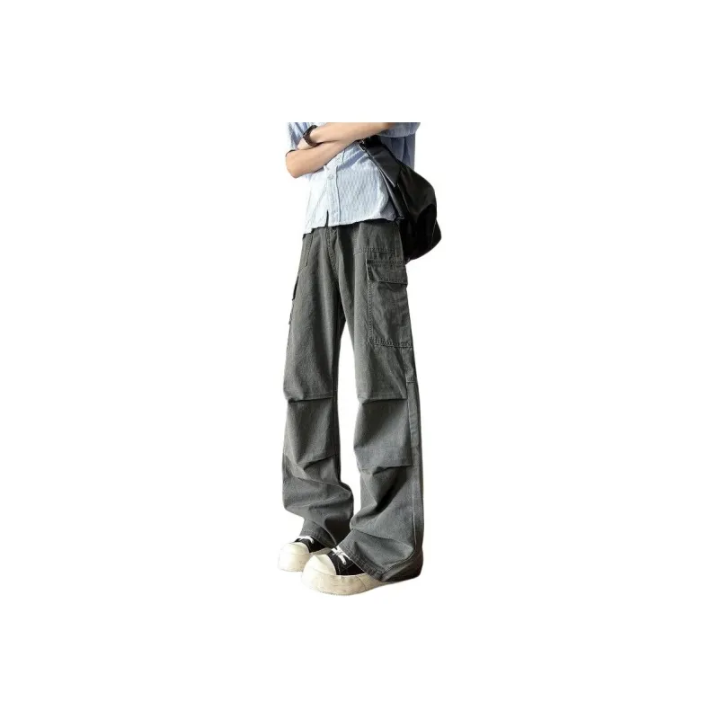 CORNILOT Casual Pants Unisex Gray-0