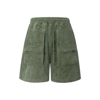 Askyurself Cargo Shorts Unisex Army Green