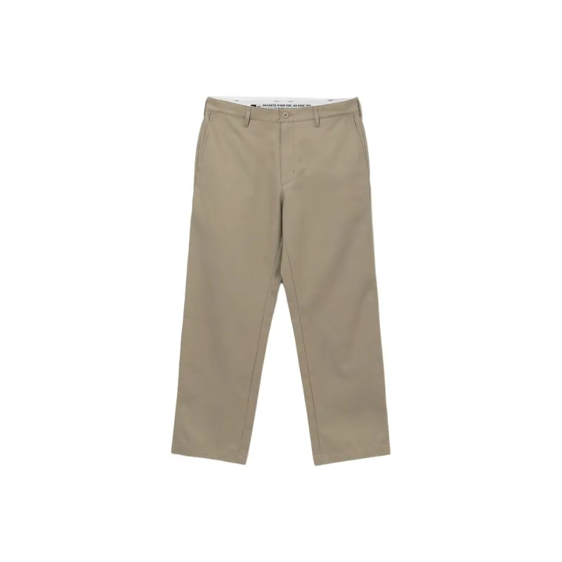 New Era Casual Pants Unisex Khaki-0