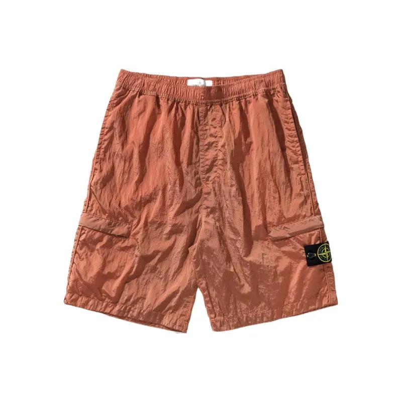 STONE ISLAND SS22 Shorts Men's Orange-0