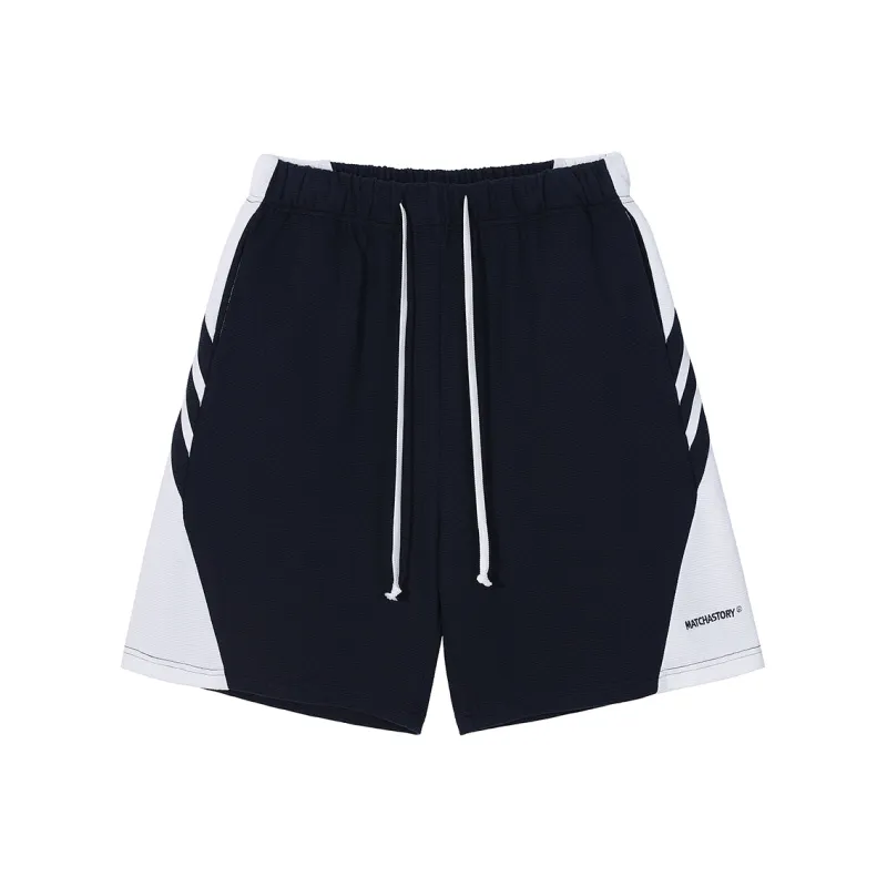 MATCHA STORY College Series Casual Shorts Unisex-2
