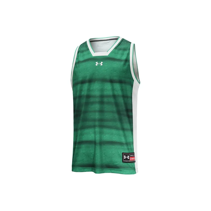 Under Armour Basketball Jerseys Men Green-0