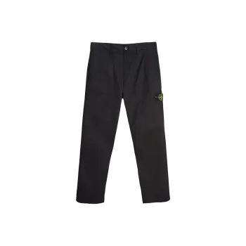 STONE ISLAND Casual Pants Men's Black