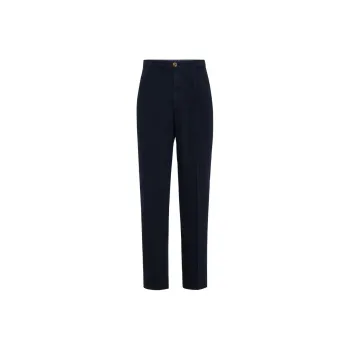Brunello Cucinelli Creased Straight Trousers
