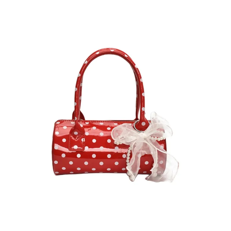 SEVENMOONS PU Boston Bag, One Shoulder Handbag Regular Women's Multicolor-8