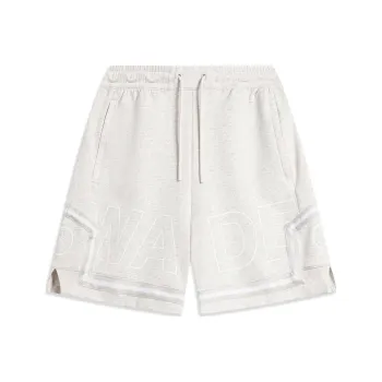 LiNing Wade Collection Casual Shorts Men's Heather Gray Tile Gray