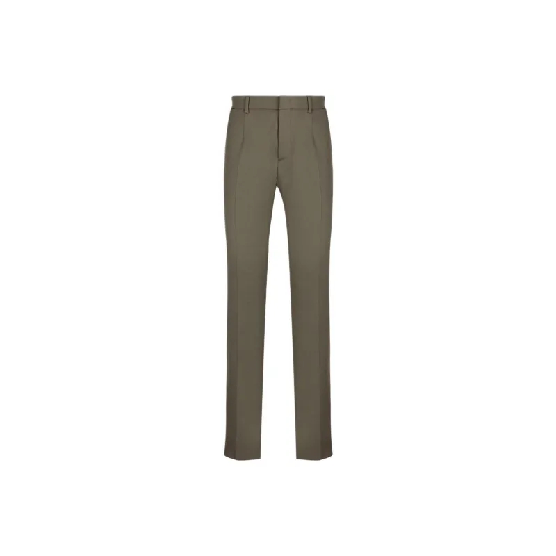 Roberto Cavalli Straight-leg Wool Trousers-0