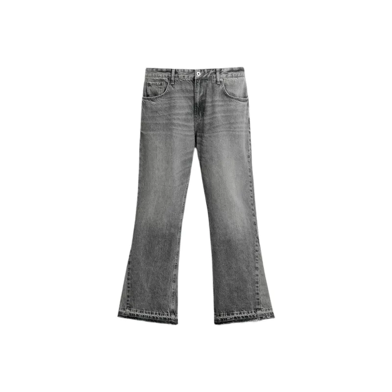 ZARA Jeans Men Gray-0