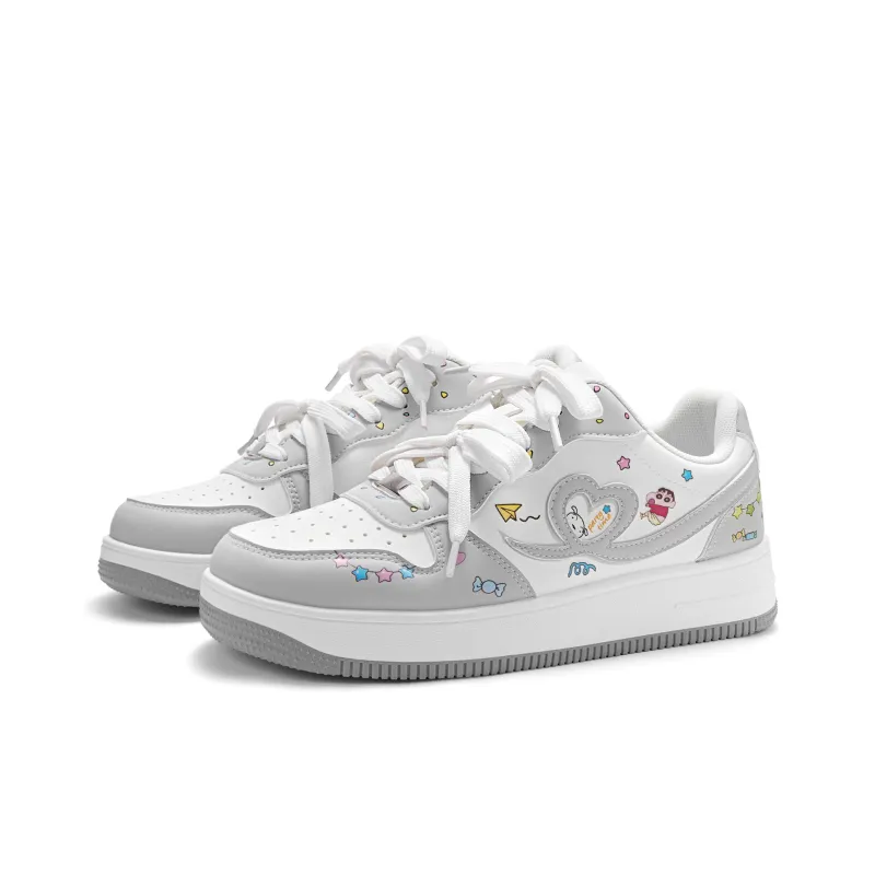 Crayon Shinchan Anti Slip Wear Resistant Low Top Skateboard Shoes Unisex-16