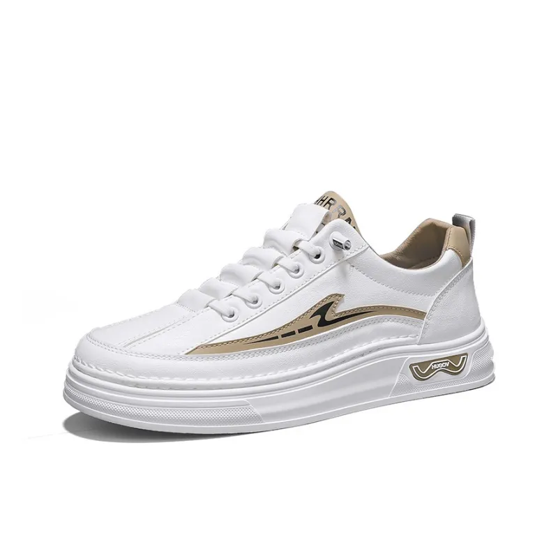 Frank Mully Height Increasing Abrasion Resistant Lightweight Low Top Skateboard Shoes Men's-5