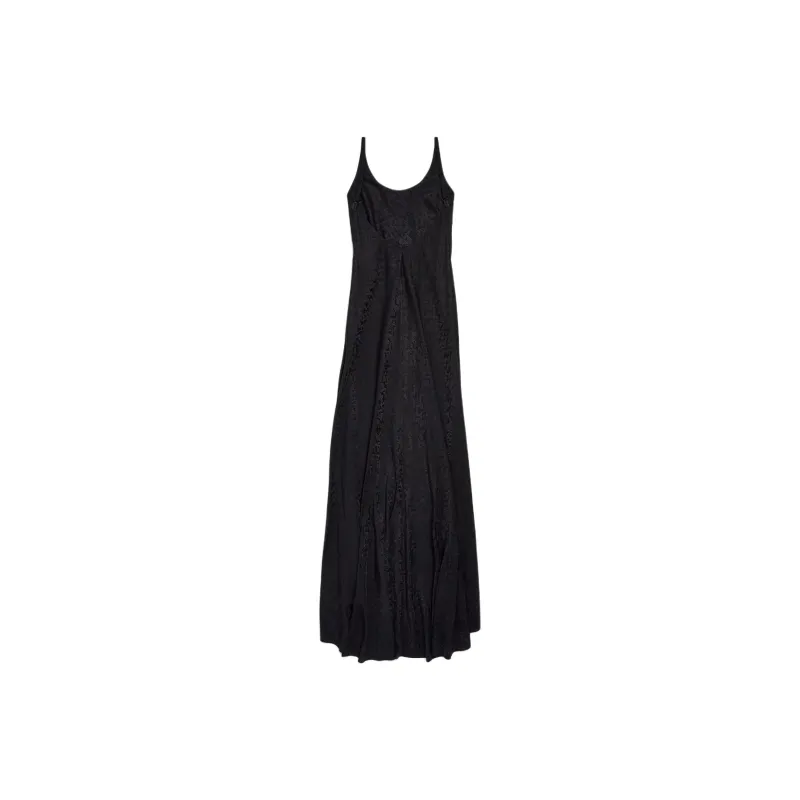 Balenciaga Slip Dress Regular Fit Women's Black-1