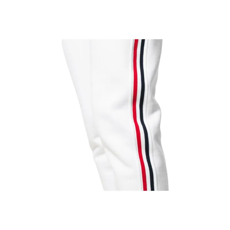 THOM BROWNE Logo Patch Side Band Sweatpants-4