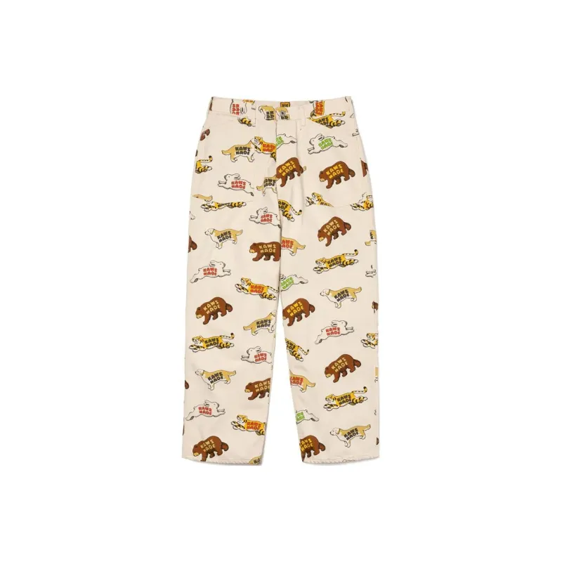 HUMAN MADE X Kaws Animal Patterned Pants-0