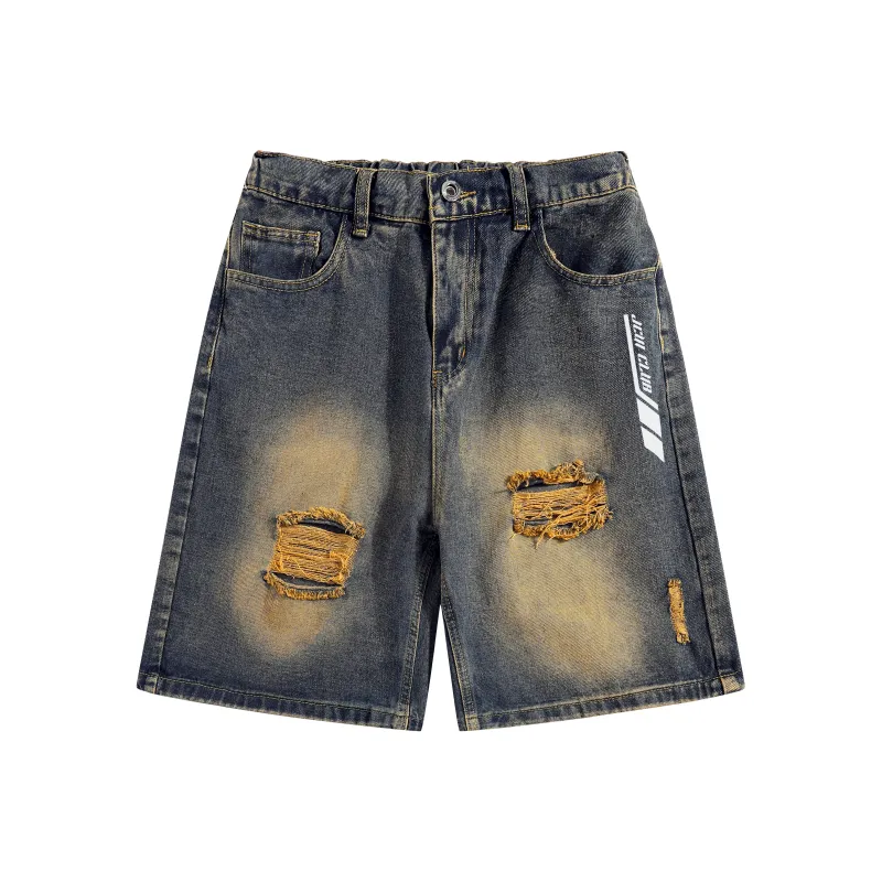 JCUI Denim Shorts Unisex-0